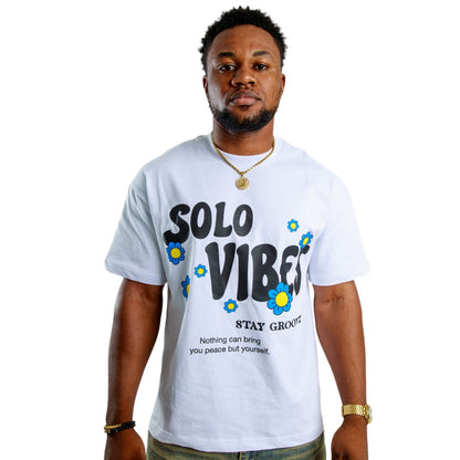 Chongwain ‘Solo Vibes’ T-Shirt White