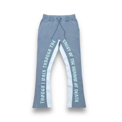 CIVILIZED ANGEL STACKED JOGGER SET BLUE