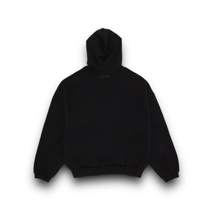 Essentials Fear of God Jet Black Hoodie