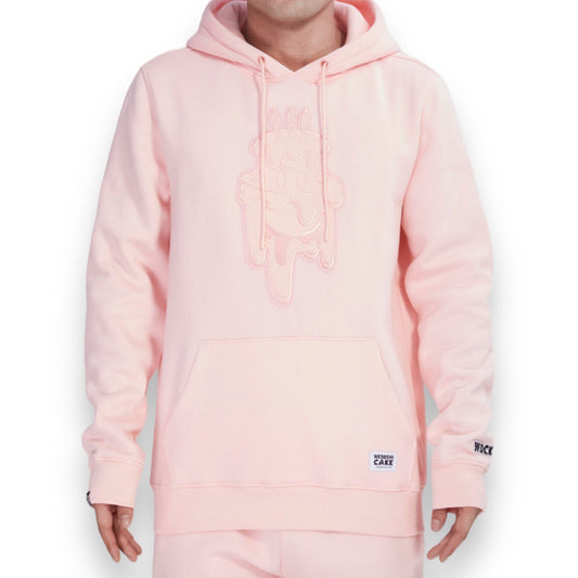 Wedding Cake Happy Place Pink Hoodie