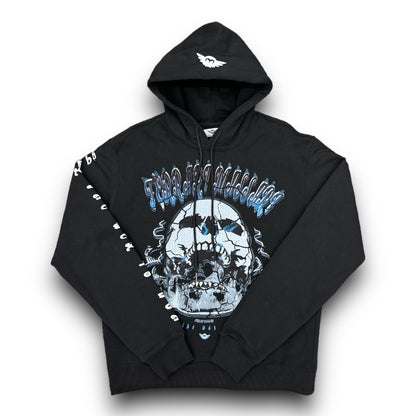 FerrariMassari Till The War Is Won Skull black hoodie