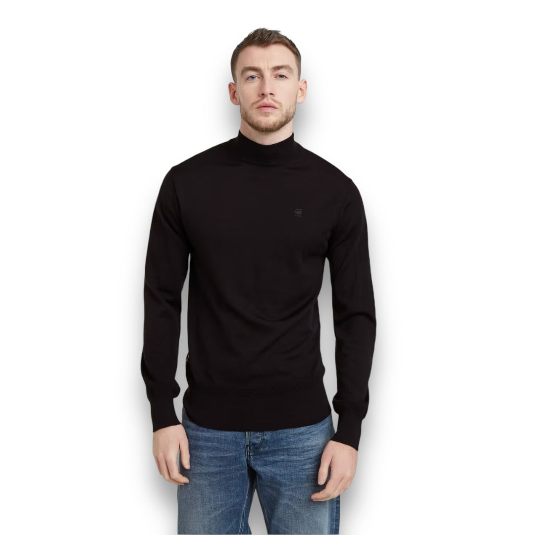 G-STAR Premium Core Mock Neck Knitted