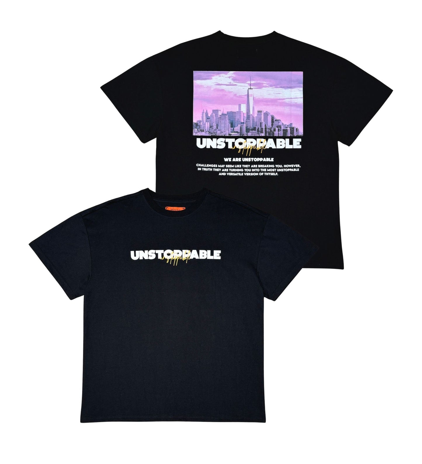 Motive Unstoppable T Shirt Black