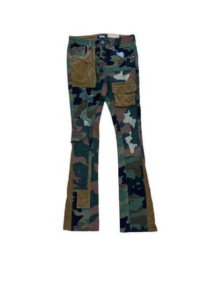 Vicious Denim Camo Pants