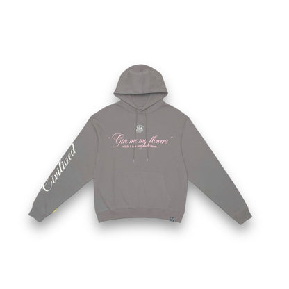 Civilized My Flowers Hoodie Brown