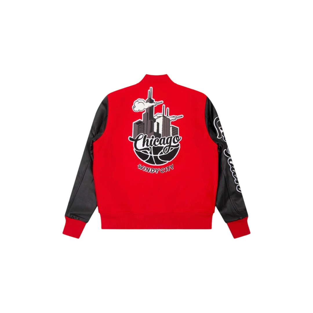 Wedding Cake Chicago Varsity Jacket