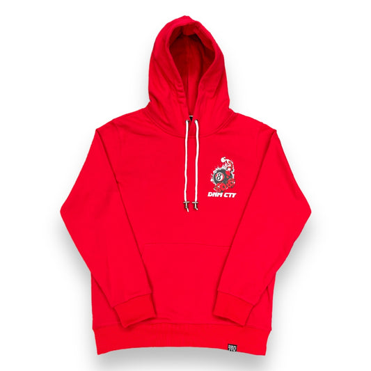 Denimicity Red Eight Ball & Games Hoodie