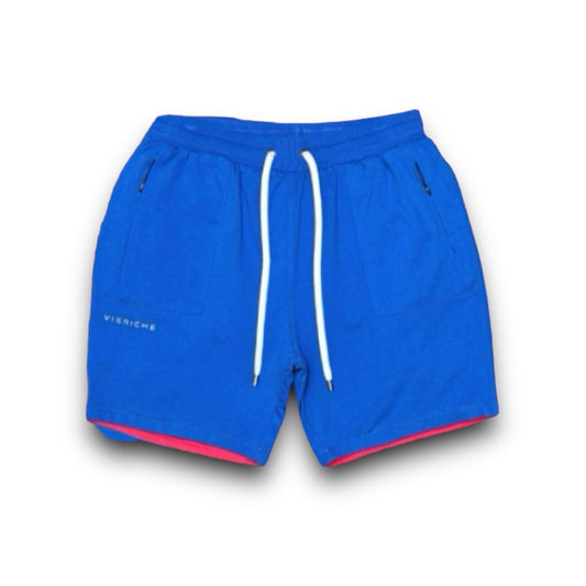 VIERICHE Reversible Pocket Shorts Blue/Pink