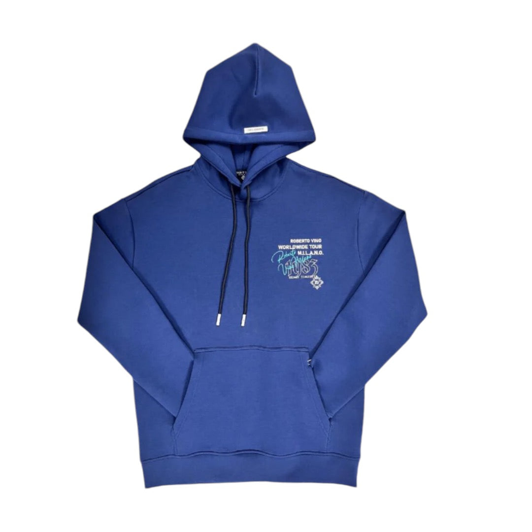 RV MILANO NAVY HOODIE