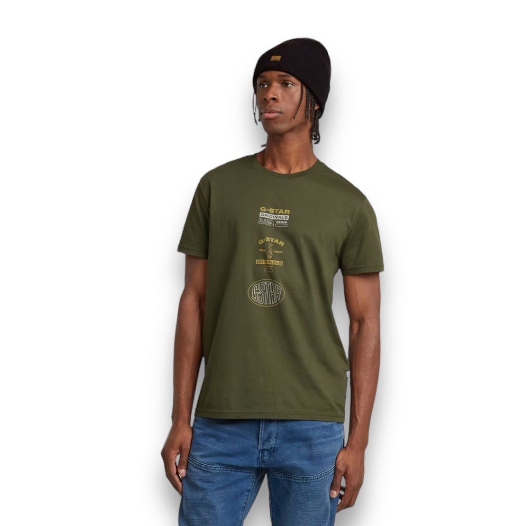 G-STAR Multi Originals T-Shirt Olive