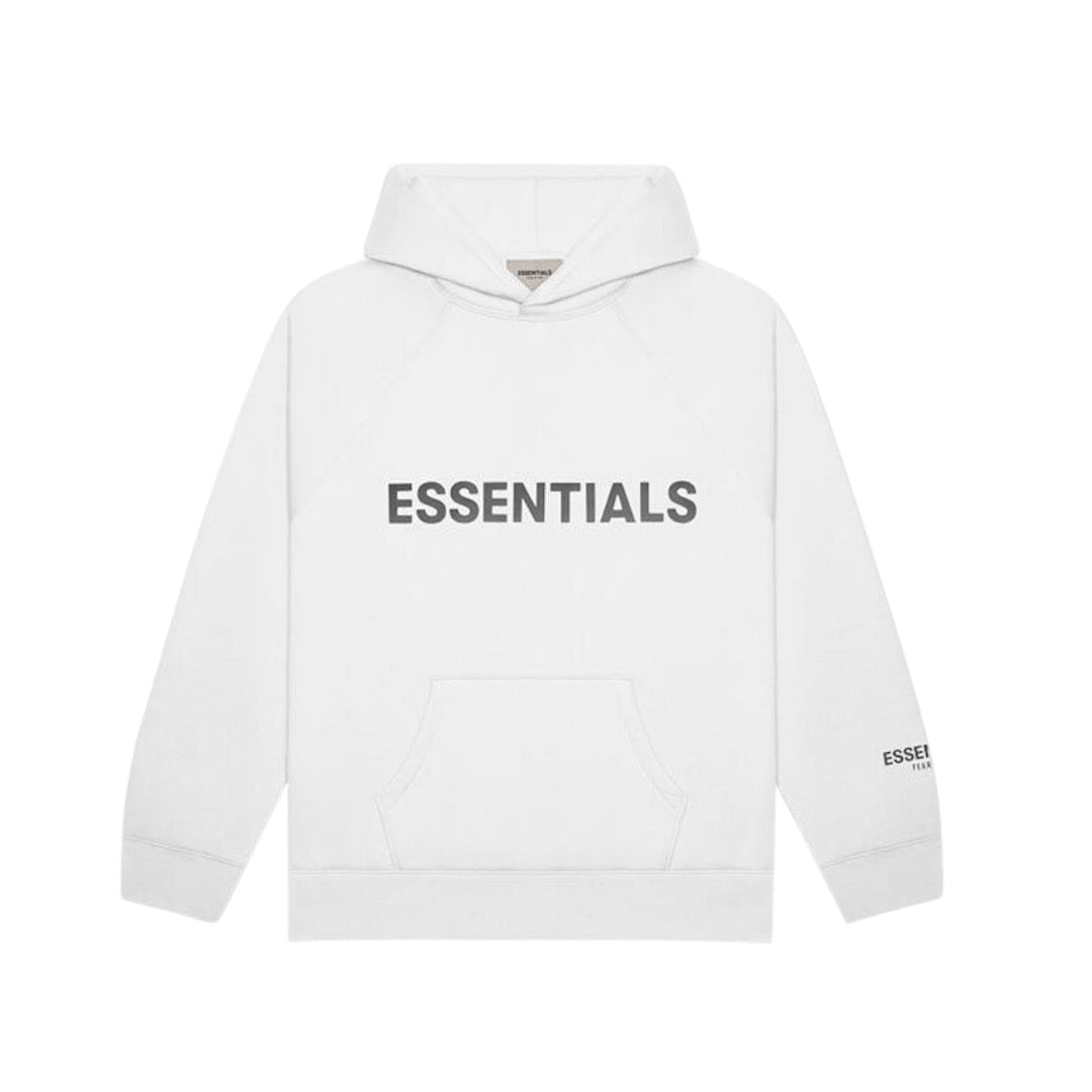 Essentials Fear of God White Hoodie