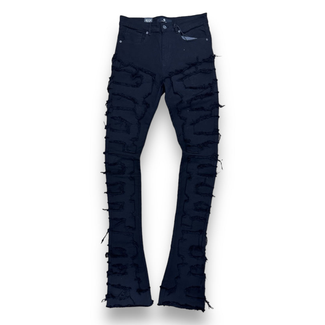 Focus Super Stacked Denim - Black