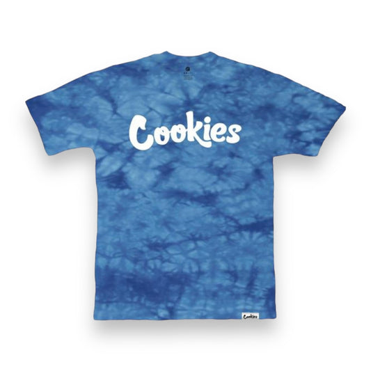 Cookies blue tie dye T shirt