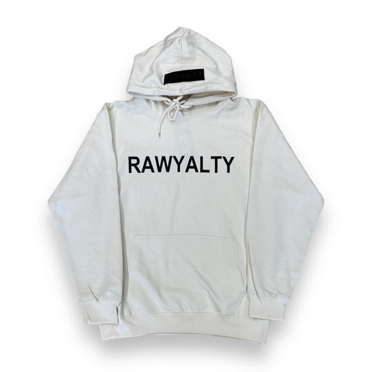 Rawyalty Logo 3D Black/Tan Hoodie