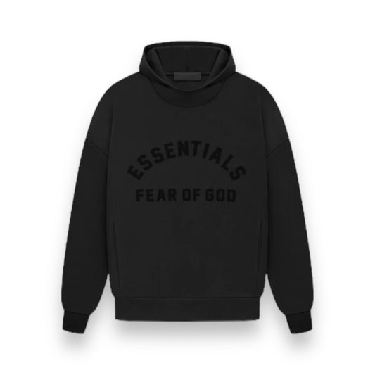 Fear Of God Essentials Pullover Hoodie Jet Black