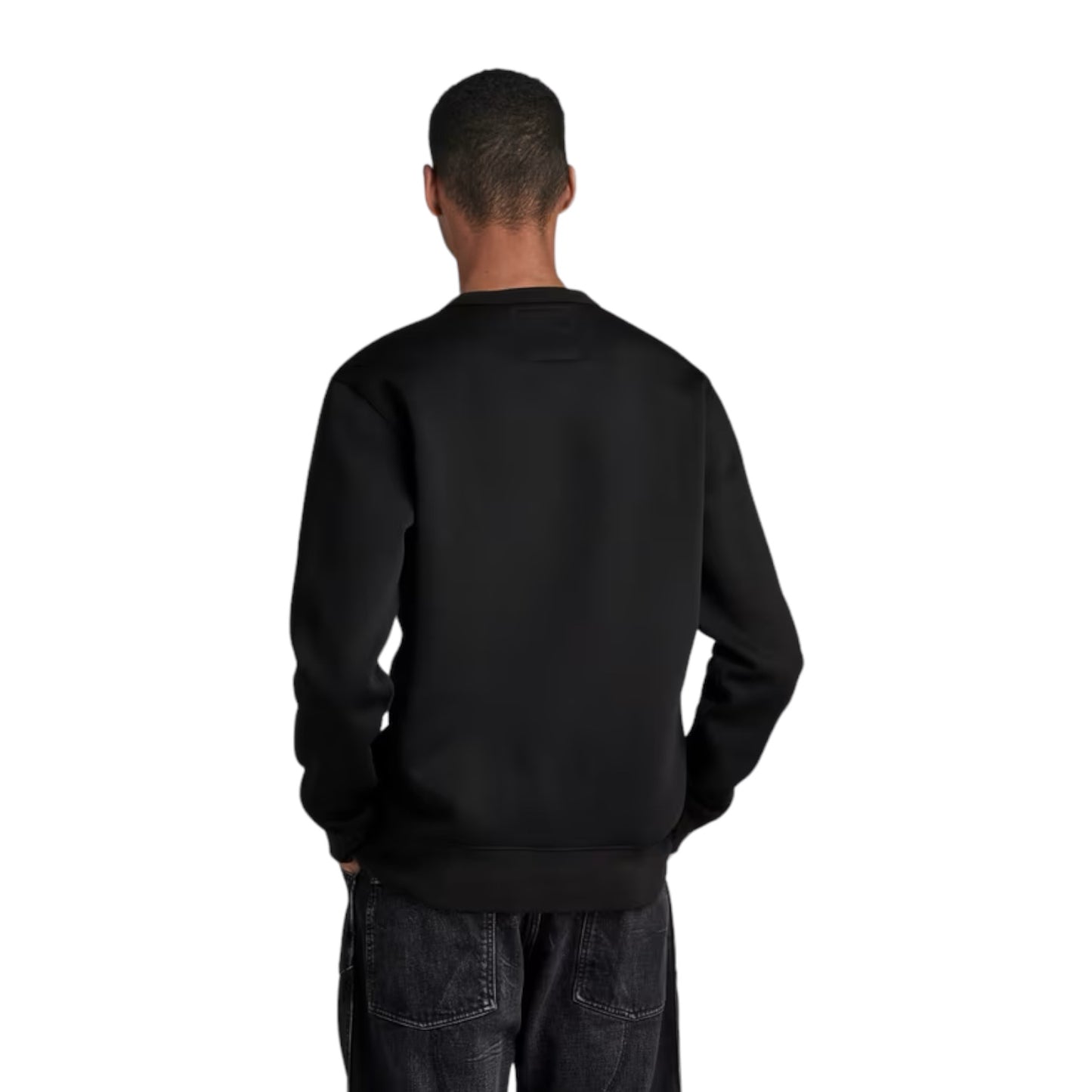 G-STAR old school logo sweater black