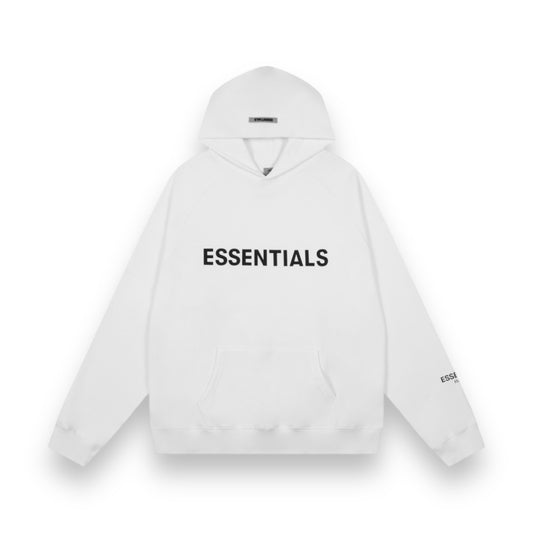 Fear Of God Essentials Pullover Hoodie White