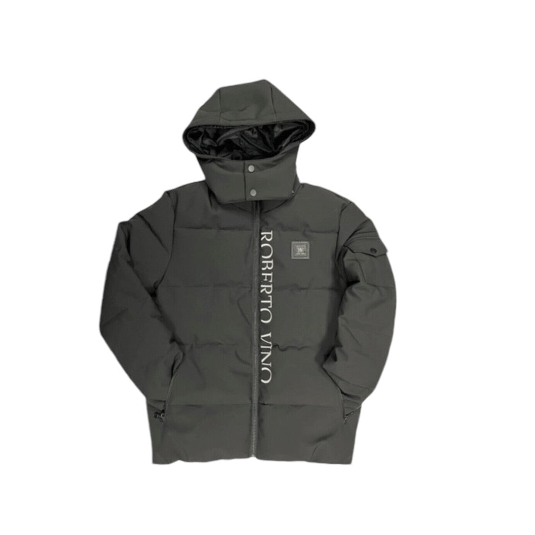 RV MILANO BLACK PUFFER JACKET- RVCO1-23