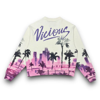 Vicious Graphic Miami Beach Crewneck