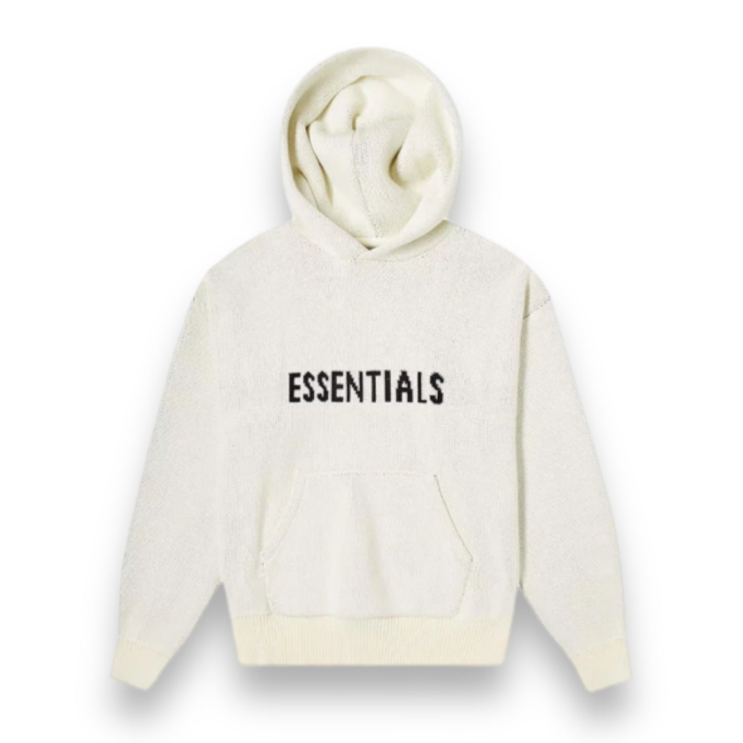 Fear of God Essentials Knit Hoodie 'Buttercream'