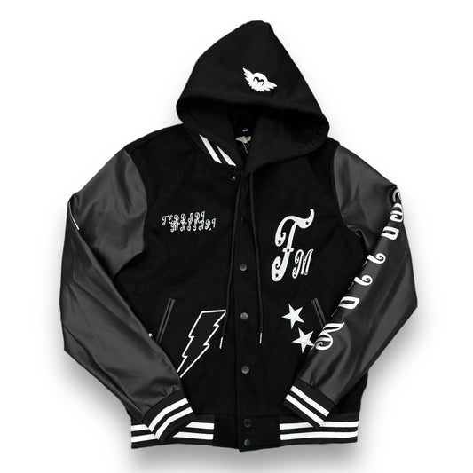 Ferrari letterman black Varsity Jacket