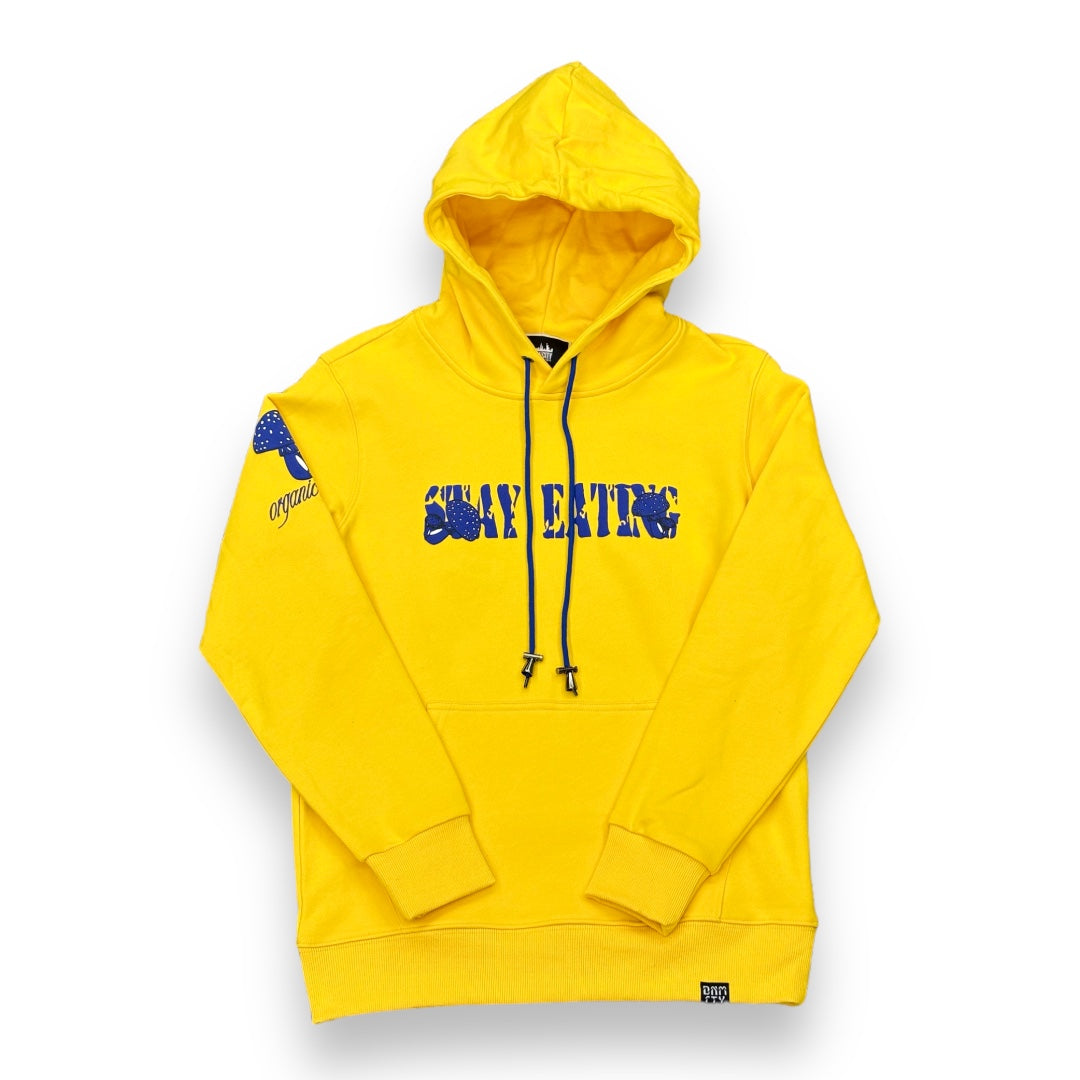 Denimicity Yellow Stay Eating Hoodie