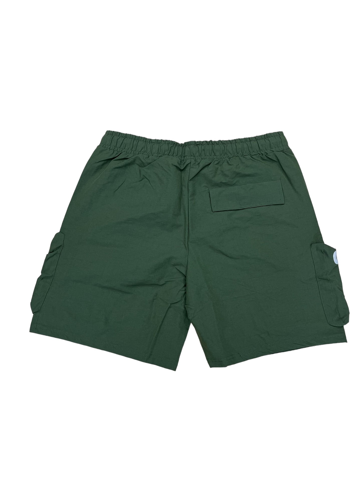 Motive Denim Nylon Olive Shorts