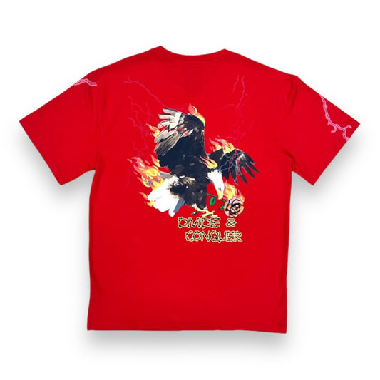 Motive Denim divid and conquer Eagle Tee red