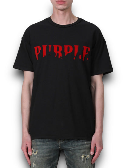 Purple Inside Out Cotton T-shirt
