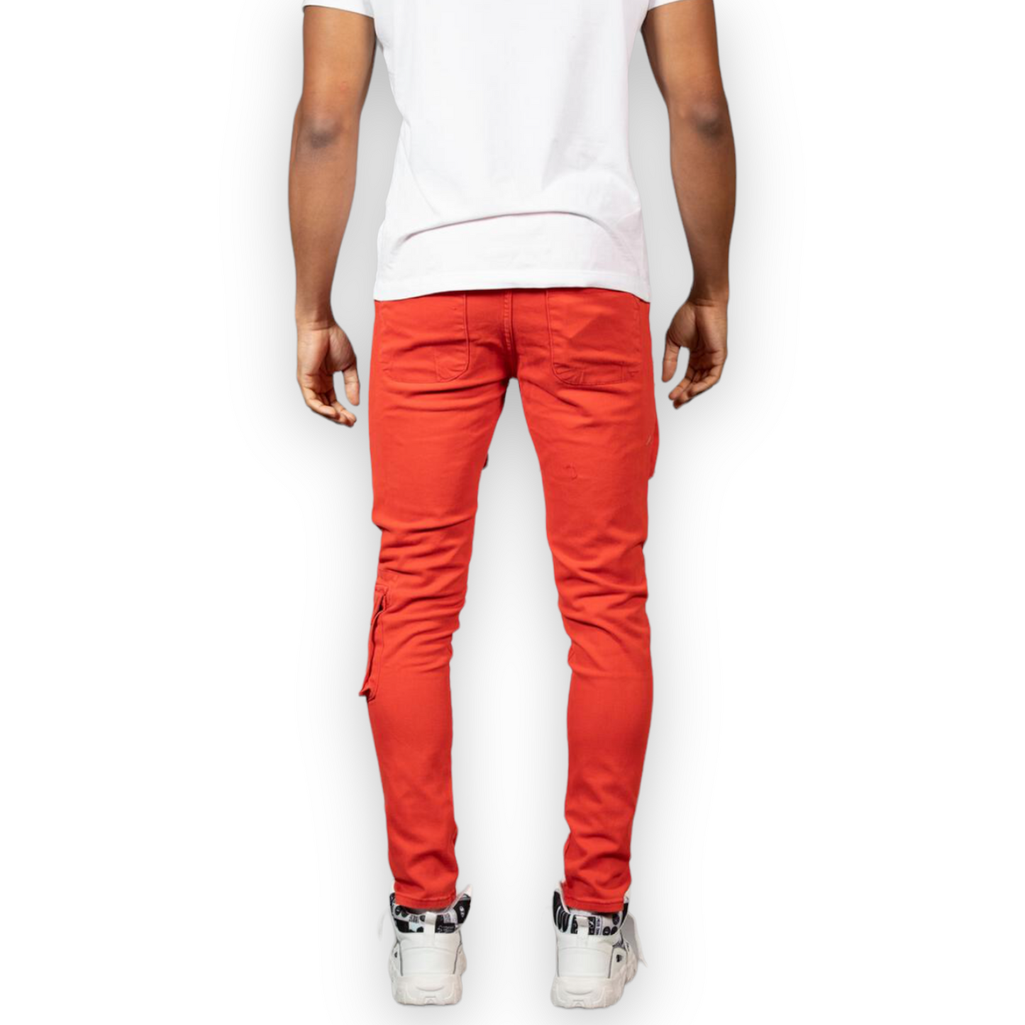 Ceca NY Red Cargo Jeans