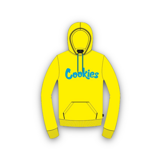 Cookies Original fleece hoodie Yellow / Blue