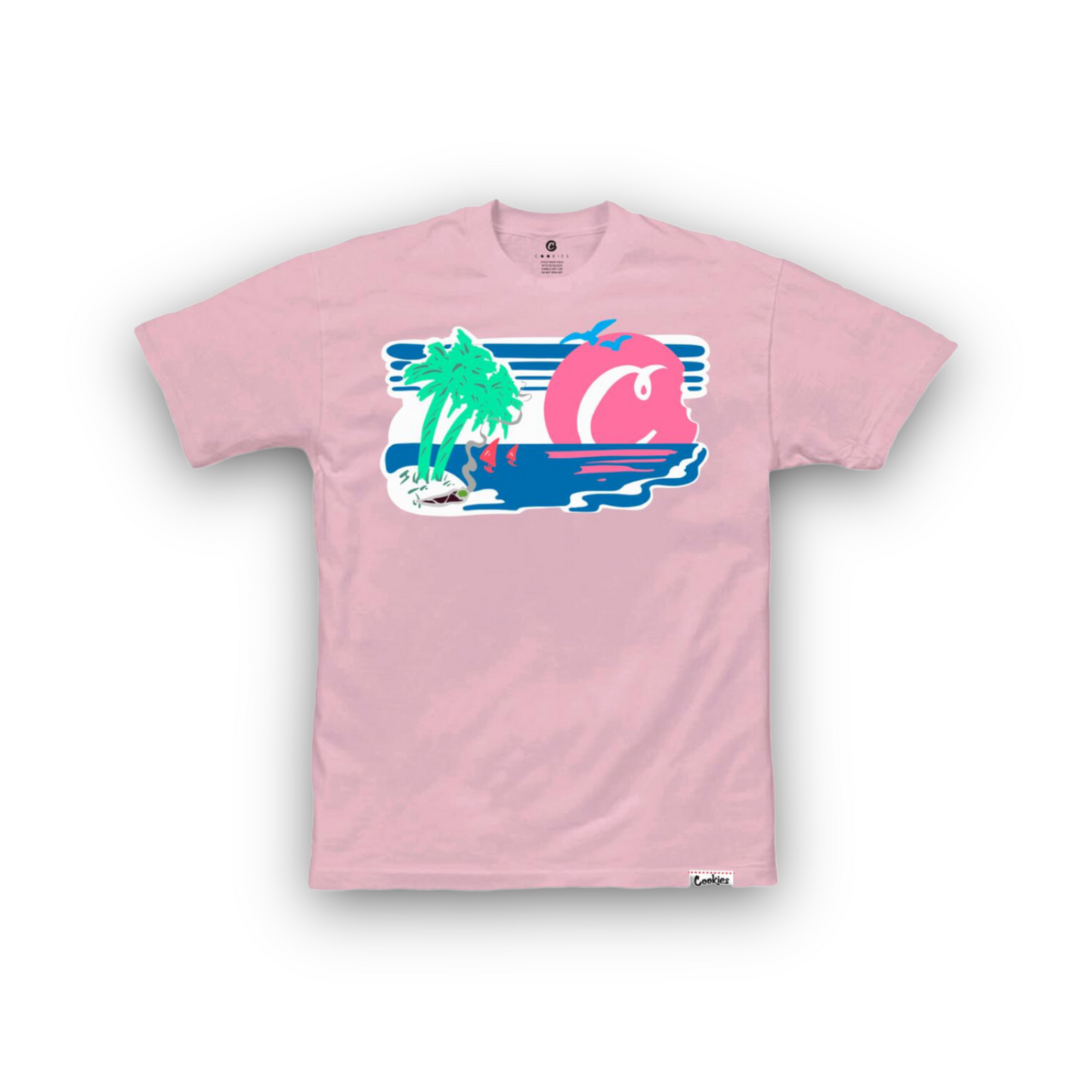 Cookies Spring Break T-shirt Pink