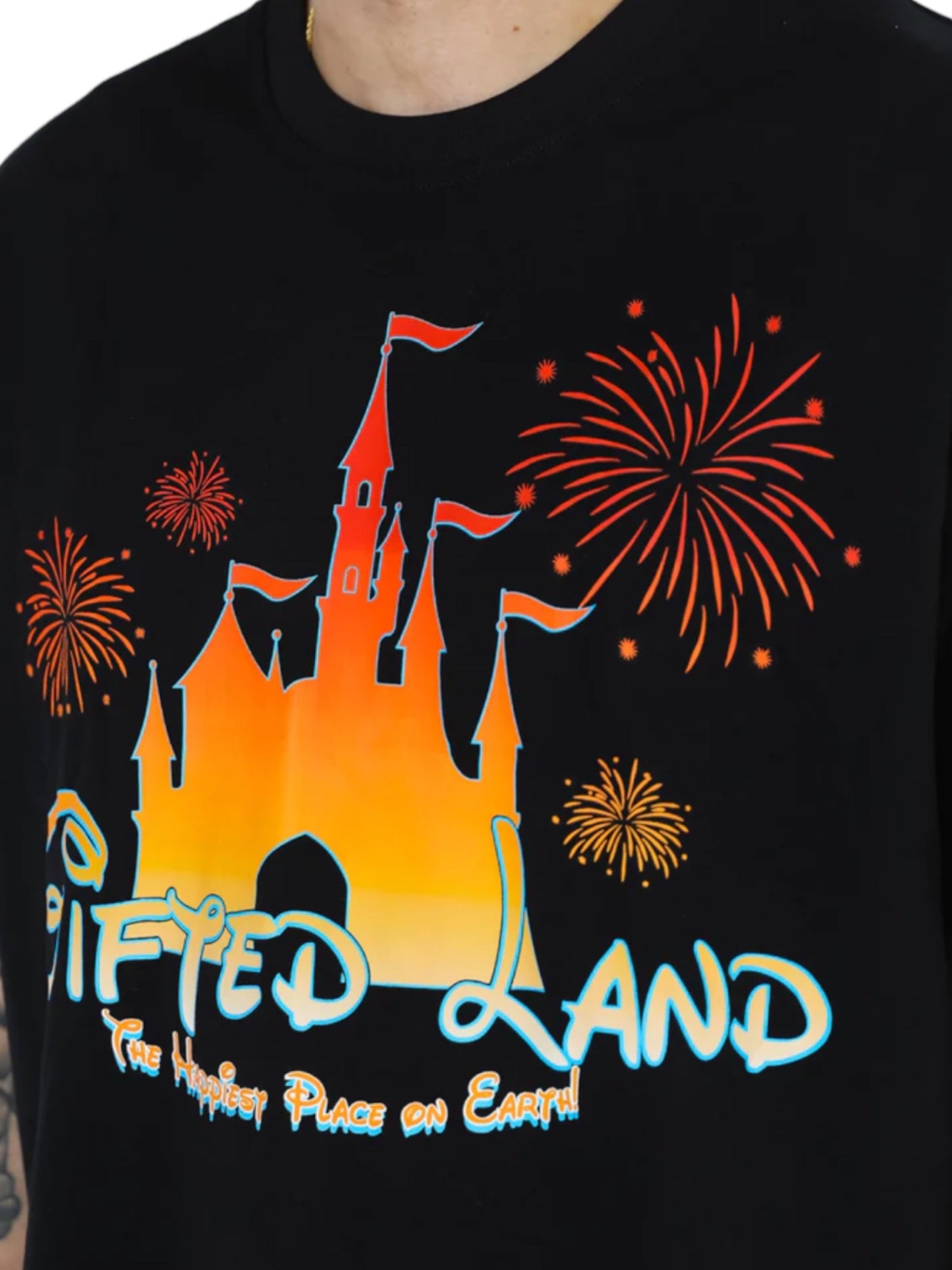 GFTD LA LAND T-SHIRT / BLACK