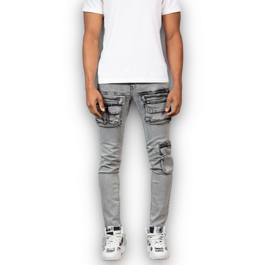 Ceca NY Grey Cargo Jeans